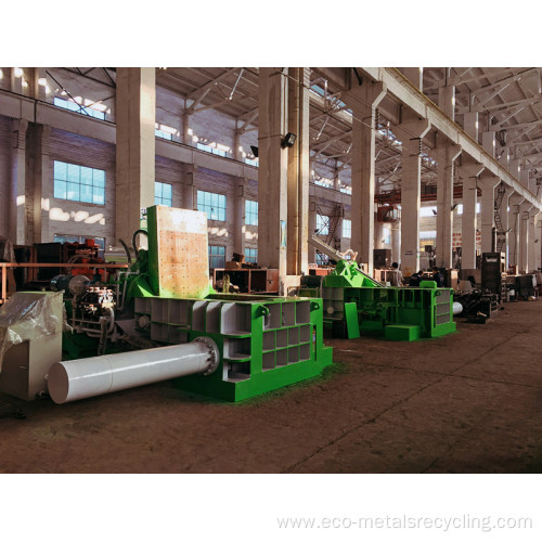 Automobile Scrap Metal Sheets Baler For Recycling Plant